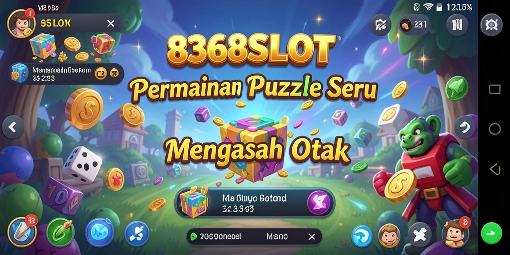 Screenshot gameplay <strong>8368SLOT</strong> menunjukkan keseruan dalam memecahkan teka-teki.