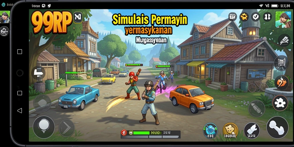 Tampilan menarik dari gameplay 99RP yang penuh tantangan.