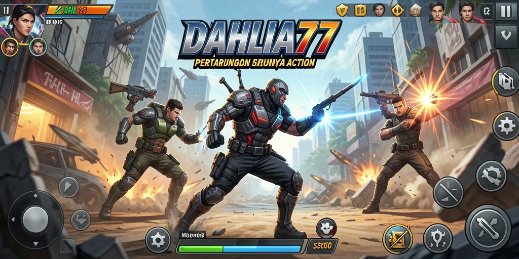Tampilan seru dari gameplay DAHLIA77 yang penuh aksi.