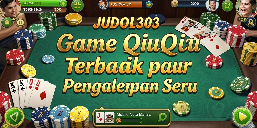 Tampilan permainan QiuQiu yang mendebarkan di JUDOL303.