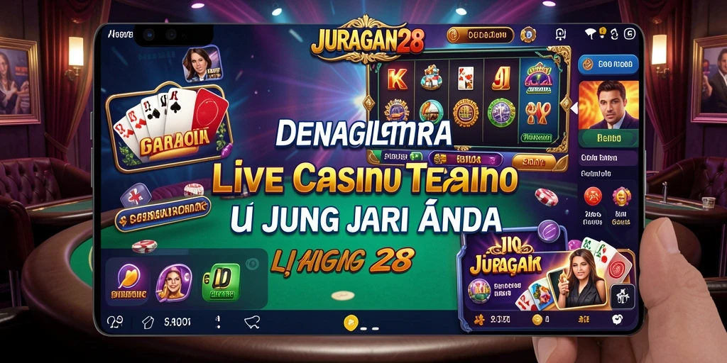Tampilan gameplay Live Casino yang menarik dan interaktif.