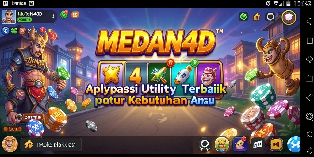 Tampilan utama MEDAN4D menampilkan antarmuka pengguna yang intuitif.