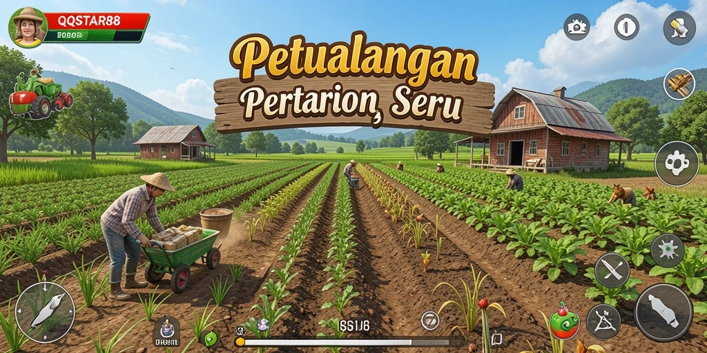 Screenshot utama QQSTAR88 menampilkan gameplay yang seru dan menarik.