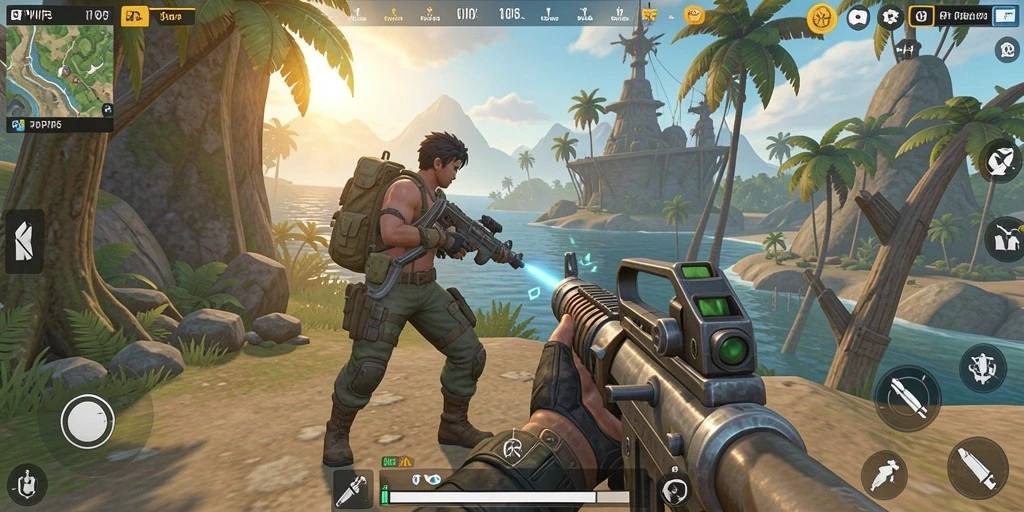 Tampilan ikonik gameplay RPVIP5 yang memukau.