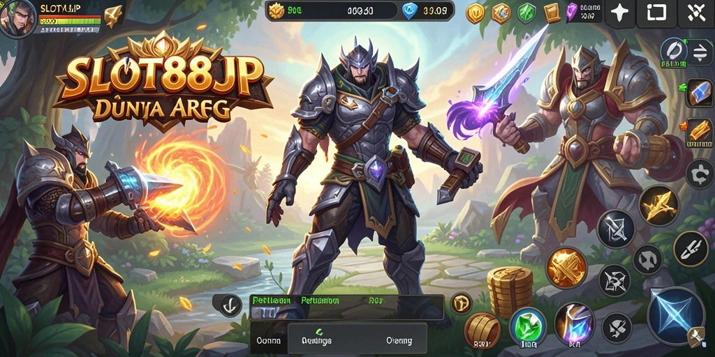 Tampilan gameplay seru dalam SLOT88JP yang mendebarkan.