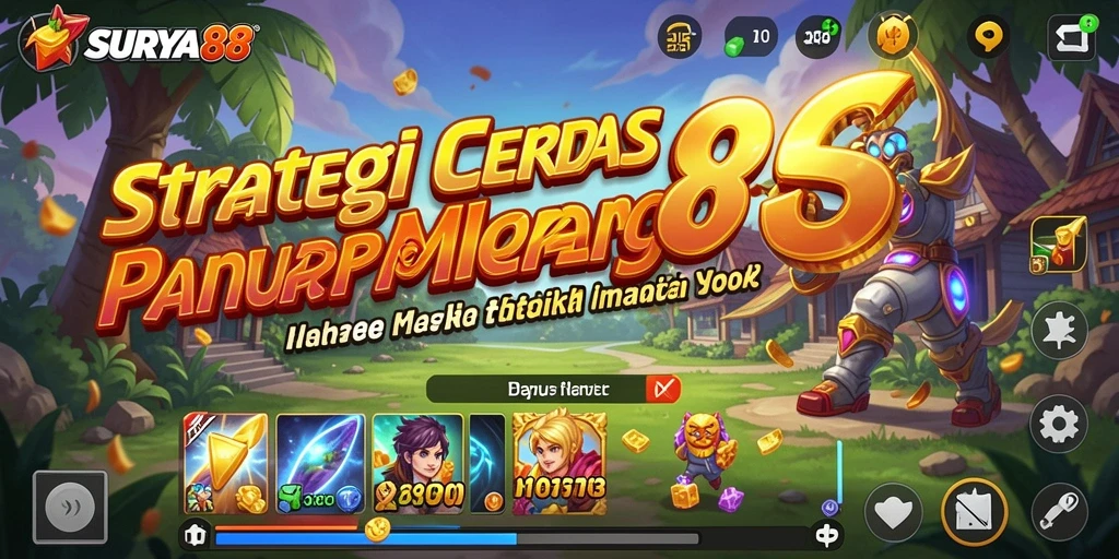 Tampilan gameplay SURYA88 yang menantang dan strategis.
